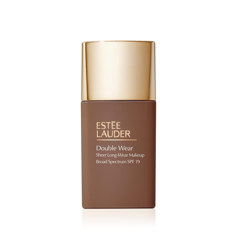 Estée Lauder Double Wear Sheer Long-Wear Foundation, SPF 19, 1.0 fl oz, 8N1 Espresso