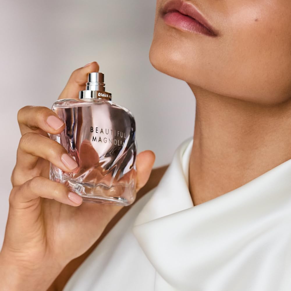 Estée Lauder Beautiful Magnolia Eau de Parfum Spray with Notes of Lush Magnolia, Solar Gardenia, Warm Woods & Luminous Musk | Women's Perfume, 1.0 fl oz.