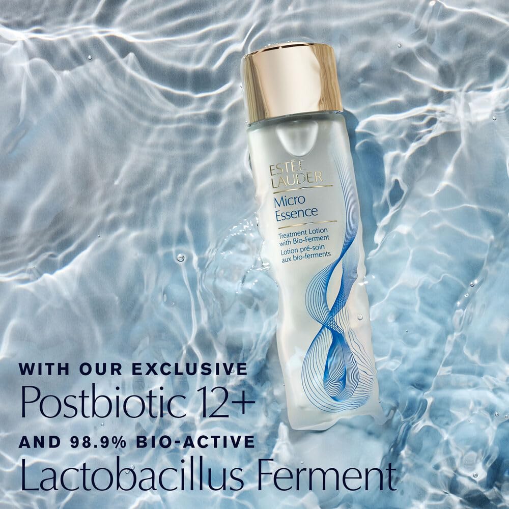 Estée Lauder Micro Essence Treatment Lotion with Bio-Ferment | Toner for Face, Travel Size, 1 fl oz.