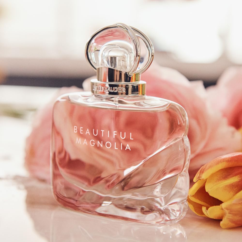 Estée Lauder Beautiful Magnolia Eau de Parfum Spray with Notes of Lush Magnolia, Solar Gardenia, Warm Woods & Luminous Musk | Women's Perfume, 1.0 fl oz.