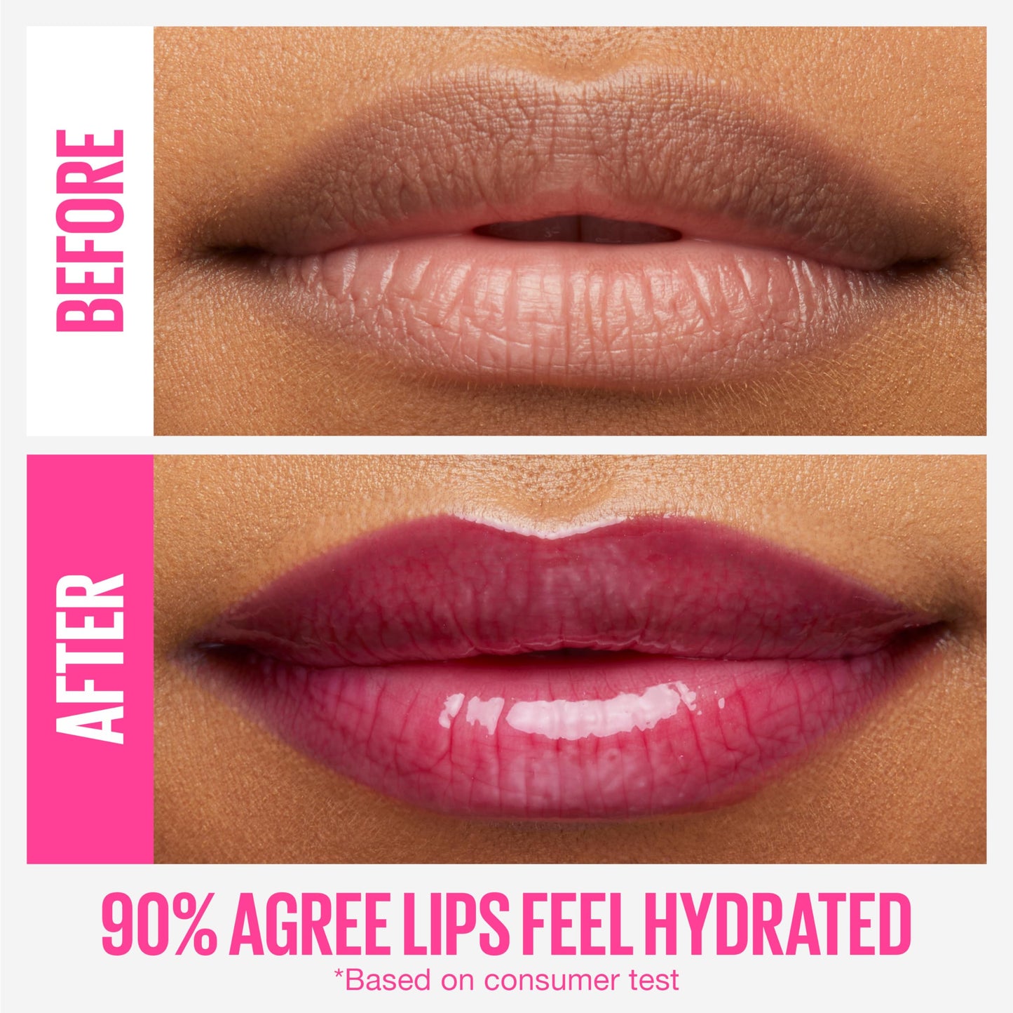 Maybelline Lifter Gloss, Hydrating Lip Gloss with Hyaluronic Acid, High Shine for Plumper Looking Lips, Heat, Raspberry Neutral, 0.18 Ounce