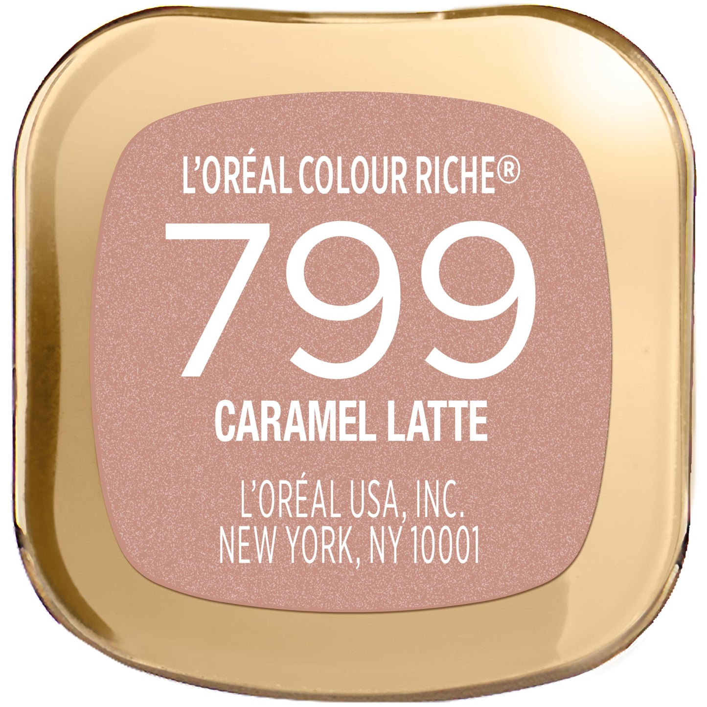 L’Oréal Paris Colour Riche Original Creamy, Hydrating Satin Lipstick with Argan Oil and Vitamin E, Caramel Latte , 1 Count