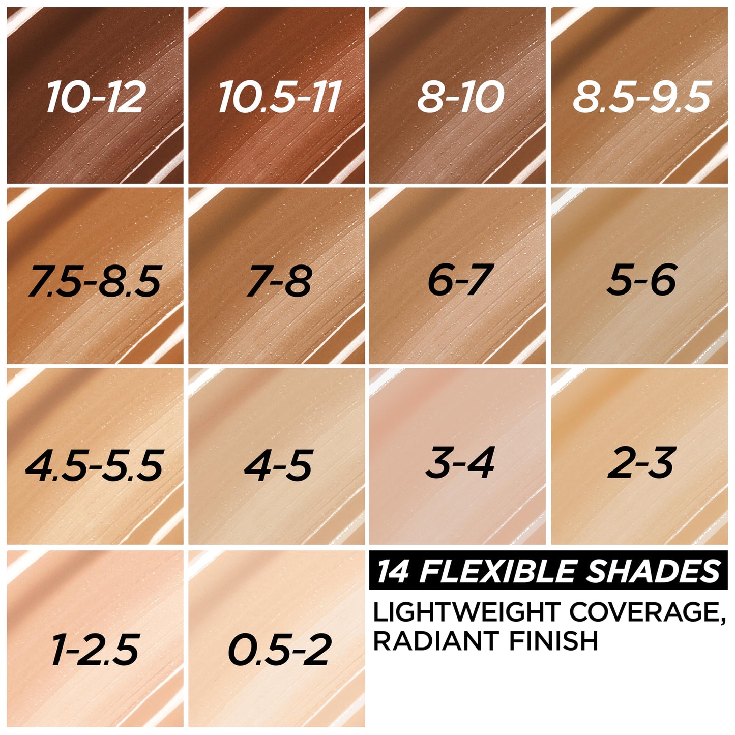 L'Oreal Paris True Match Nude Hyaluronic Tinted Serum Foundation with 1% Hyaluronic acid, Cool Deep 7.5-8.5, 1 fl. oz.