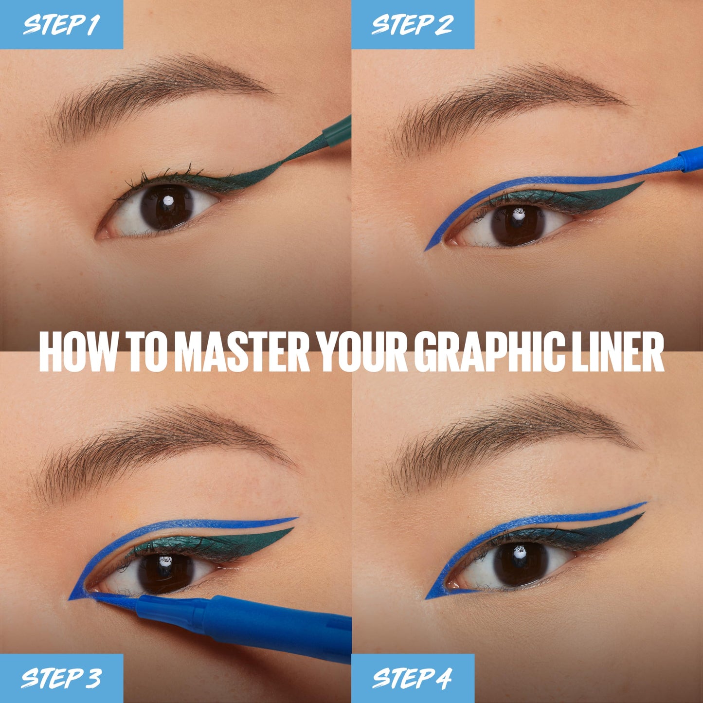Maybelline Eyestudio Master Precise All Day Waterproof Liquid Eyeliner Makeup, Forest Brown, 1 Count (Packaging May Vary)