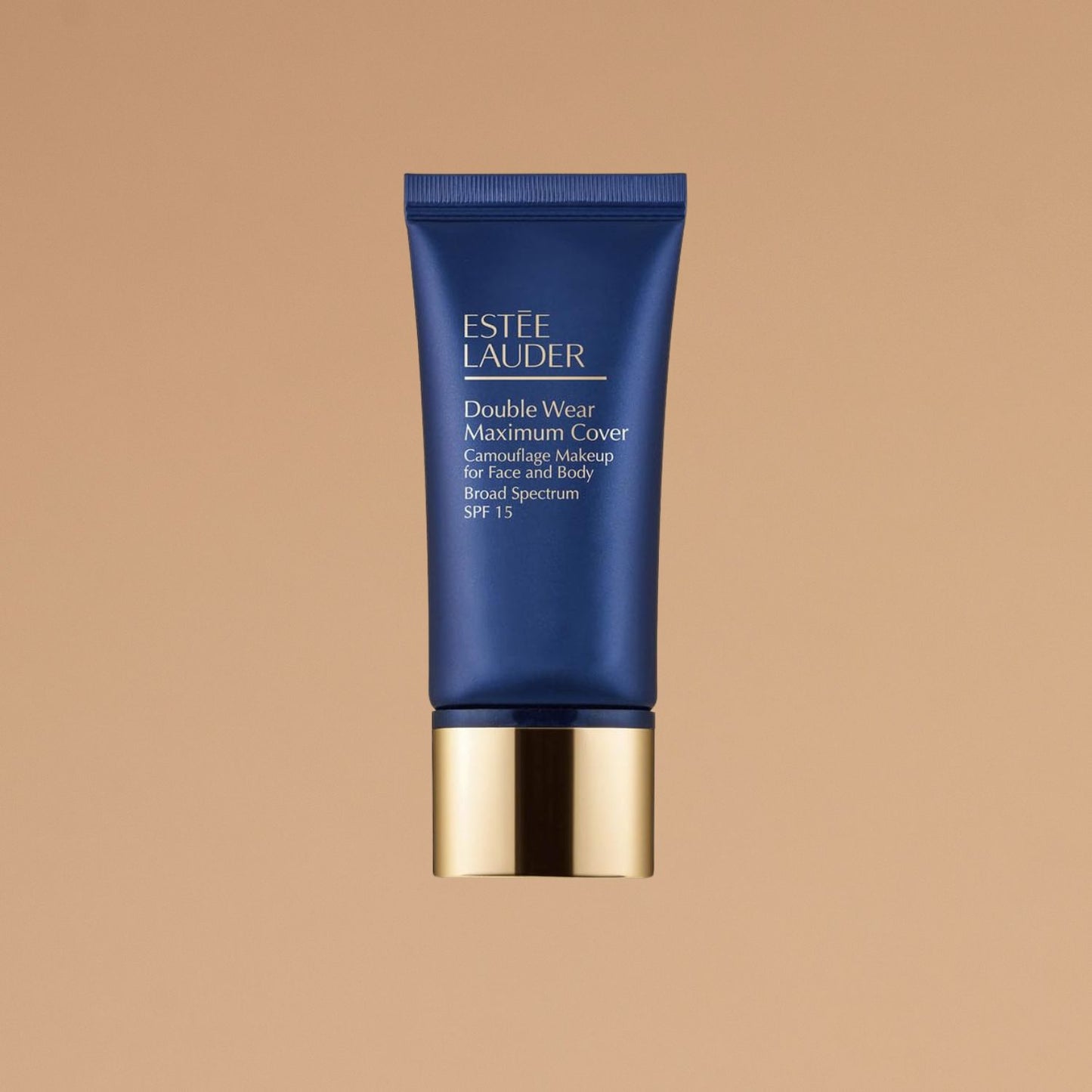 Double Wear 24-Hour Maximum Cover Camouflage Foundation for Face and Body SPF 15 | Covers Scars & Tattoos, 1.0 fl oz., 3C4 Medium/Deep