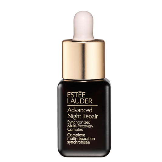 Estée Lauder Advanced Night Repair Serum Synchronized Multi-Recovery Complex with Hyaluronic Acid & Peptides, Travel Size, 0.24 fl oz.