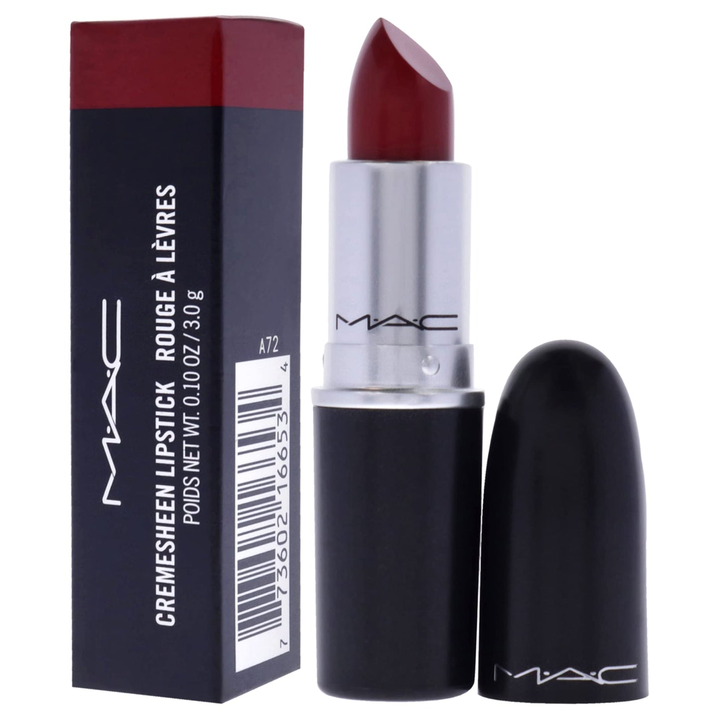 MAC Cremesheen Lipstick - Brave Red Lipstick Women 0.1 oz