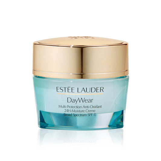 Estée Lauder DayWear Multi-Protection Anti-Oxidant 24H-Moisture Cream SPF 15 Anti-Aging Moisturizer for Normal/Combination Skin, 1 oz.