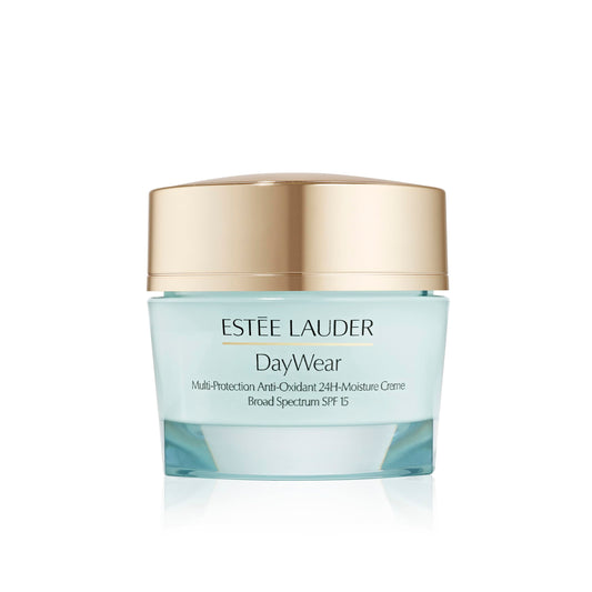 Estée Lauder DayWear Multi-Protection Anti-Oxidant 24H-Moisture Cream SPF 15 Anti-Aging Moisturizer for Dry Skin, 1.7 oz.