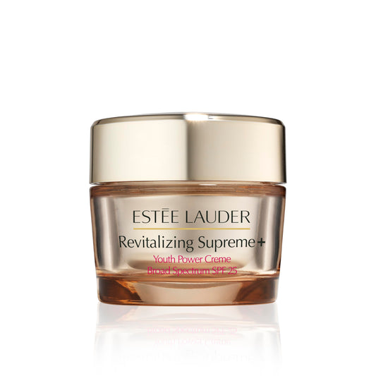 Estée Lauder Revitalizing Supreme+ Youth Power Cream Moisturizer SPF 25 with Hyaluronic Acid & Peptides, 1.7 oz..