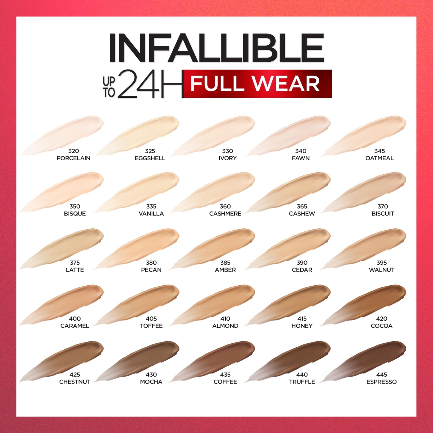 L'Oreal Paris Makeup Infallible Full Wear Waterproof Matte Concealer, Full Coverage, Cocoa, 0.33 fl. oz.