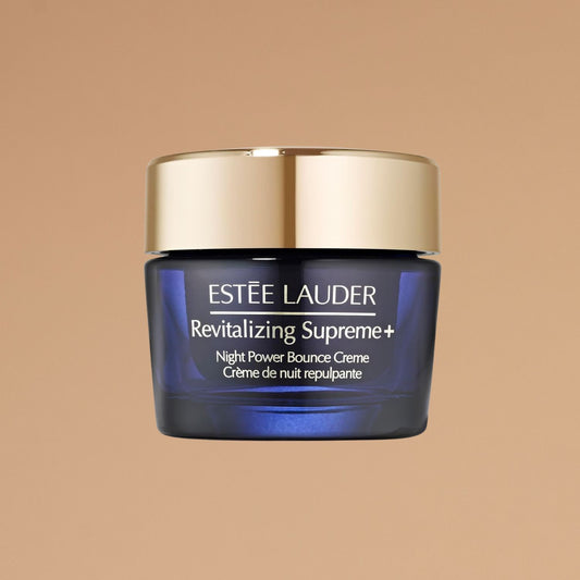 Estée Lauder Revitalizing Supreme+ Night Power Bounce Cream Moisturizer with Peptides for Firmness, 1.7 oz.