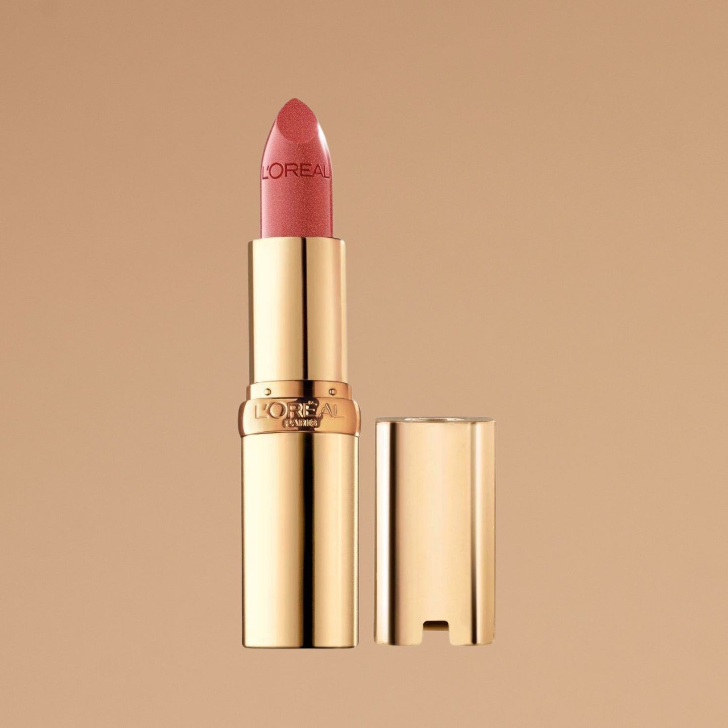 L’Oréal Paris Colour Riche Original Creamy, Hydrating Satin Lipstick with Argan Oil and Vitamin E, Tropical Coral , 1 Count